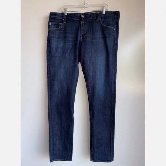 AG Adriano Goldschmied Dylan Slim Skinny Jeans Men's Size 40x34 Blue Denim - Picture 2 of 11